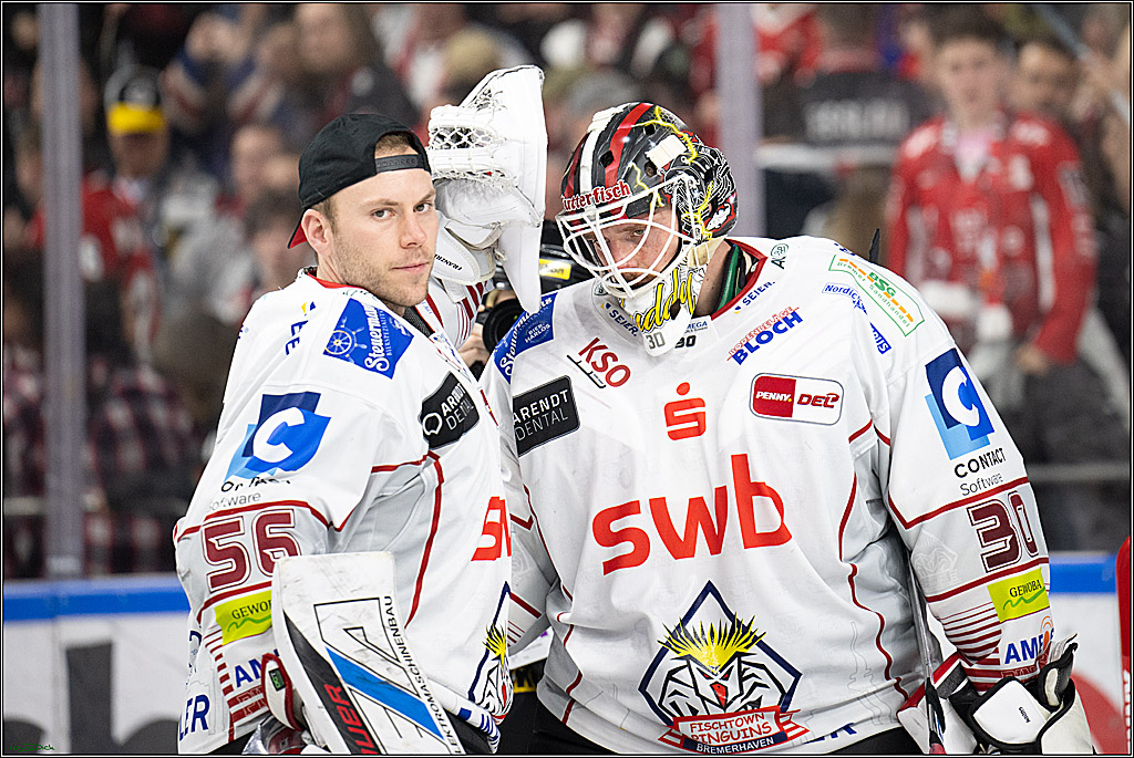 PENNY DEL; Koelner Haie- Fischtown Bremerhaven; Koeln, 24.03.2025