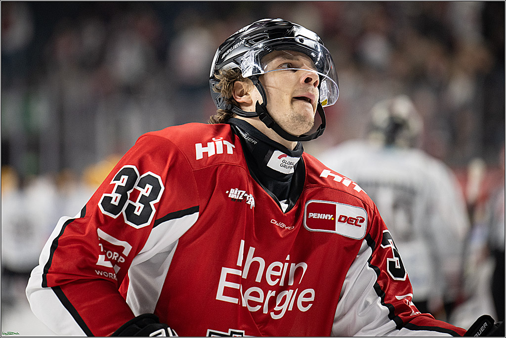 PENNY DEL; Koelner Haie- Fischtown Bremerhaven; Koeln, 24.03.2025