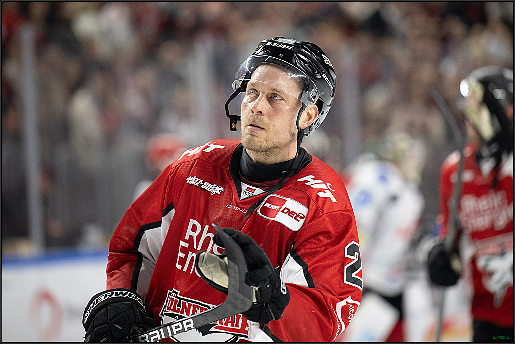 PENNY DEL; Koelner Haie- Fischtown Bremerhaven; Koeln, 24.03.2025