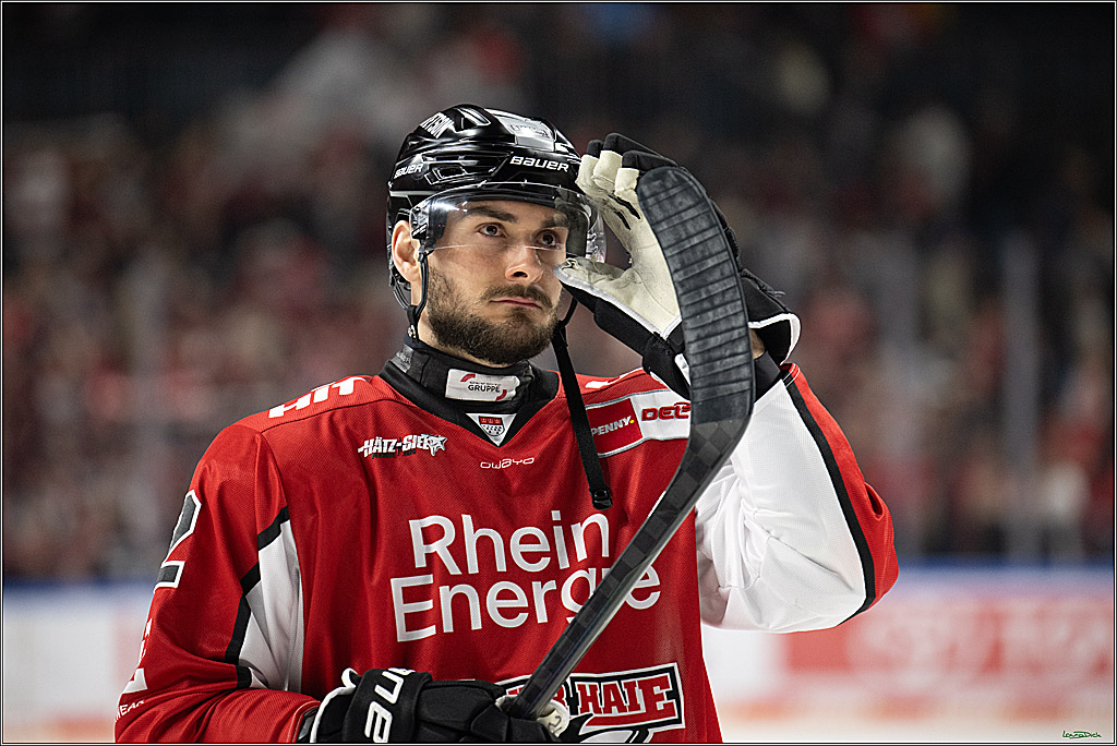PENNY DEL; Koelner Haie- Fischtown Bremerhaven; Koeln, 24.03.2025