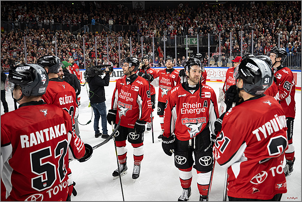 PENNY DEL 1 - Playoff Viertelfinale; Kölner Haie - Fischtown Pinguins Bremerhaven; Köln, 28.03.2025