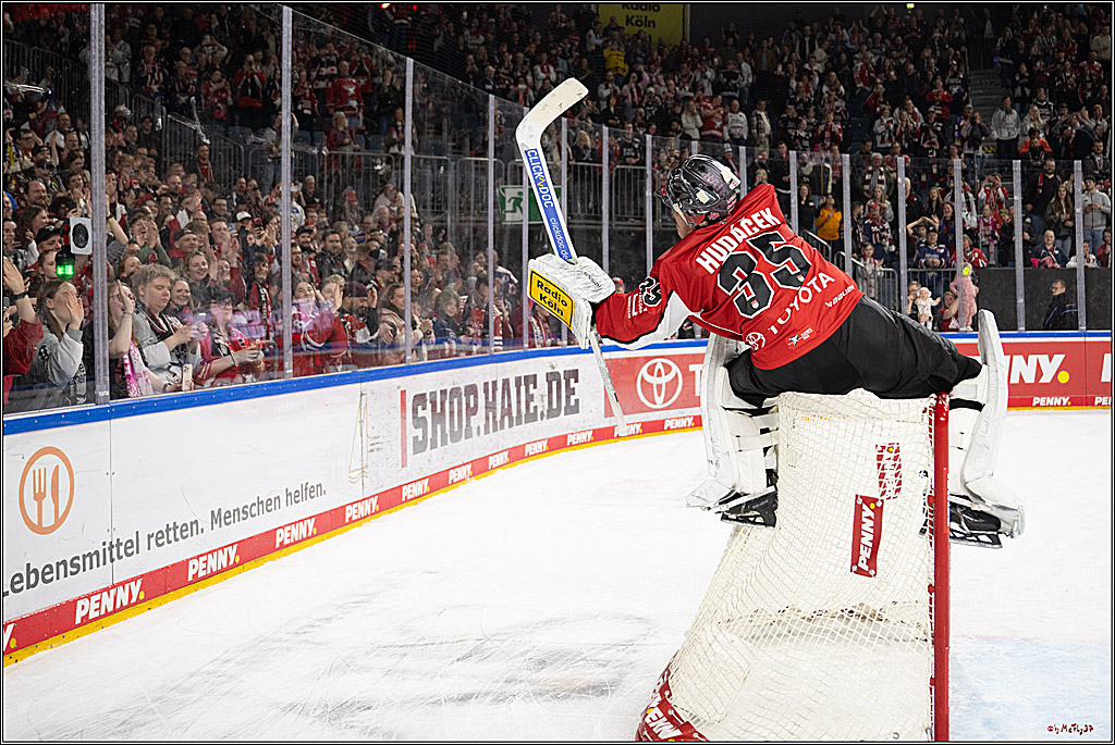 PENNY DEL 1 - Playoff Viertelfinale; Kölner Haie - Fischtown Pinguins Bremerhaven; Köln, 28.03.2025