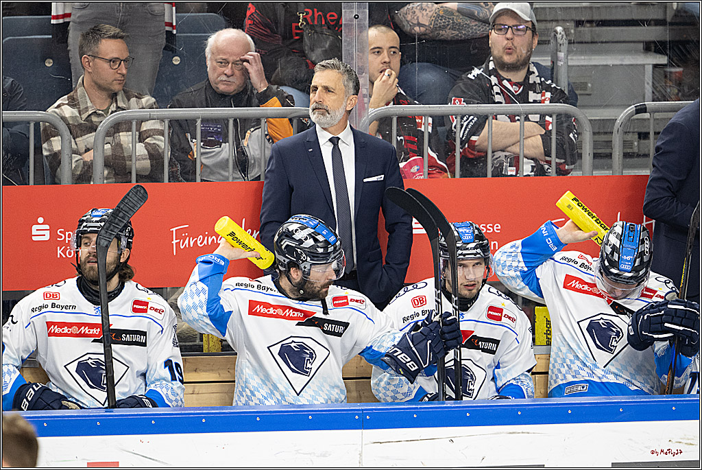 PENNY DEL 1 - Playoff Halbfinale; Kölner Haie - ERC Ingolstadt; Köln, 04.04.2025