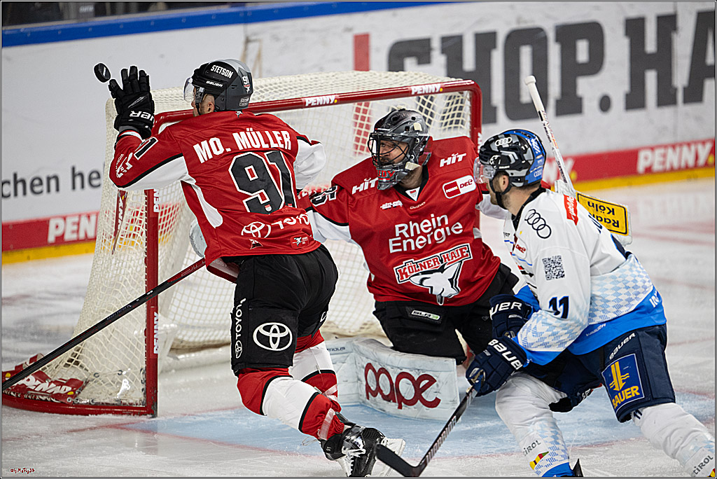 PENNY DEL 1 - Playoff Halbfinale; Kölner Haie - ERC Ingolstadt; Köln, 04.04.2025