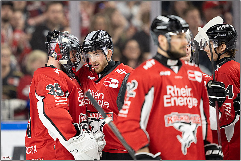 PENNY DEL 1 - Playoff Halbfinale; Kölner Haie - ERC Ingolstadt; Köln, 04.04.2025