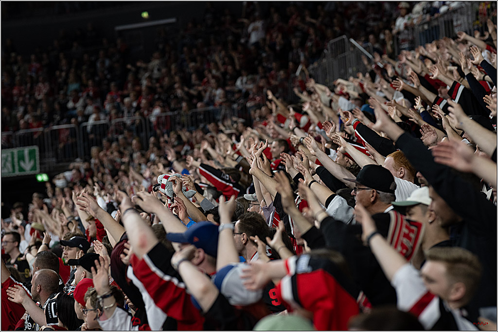 PENNY DEL 1 - Playoff Halbfinale; Kölner Haie - ERC Ingolstadt; Köln, 04.04.2025