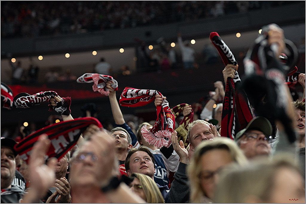 PENNY DEL 1 - Playoff Halbfinale; Kölner Haie - ERC Ingolstadt; Köln, 04.04.2025