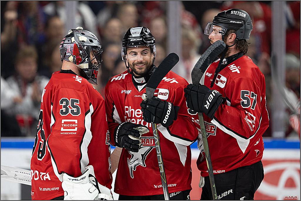 PENNY DEL 1 - Playoff Halbfinale; Kölner Haie - ERC Ingolstadt; Köln, 09.04.2025