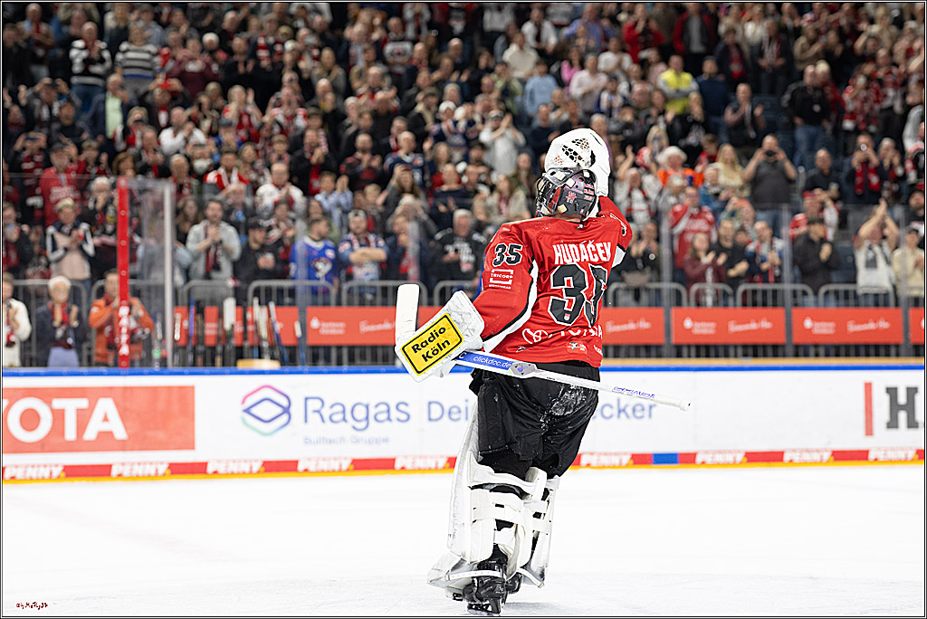 PENNY DEL 1 - Playoff Halbfinale; Kölner Haie - ERC Ingolstadt; Köln, 09.04.2025