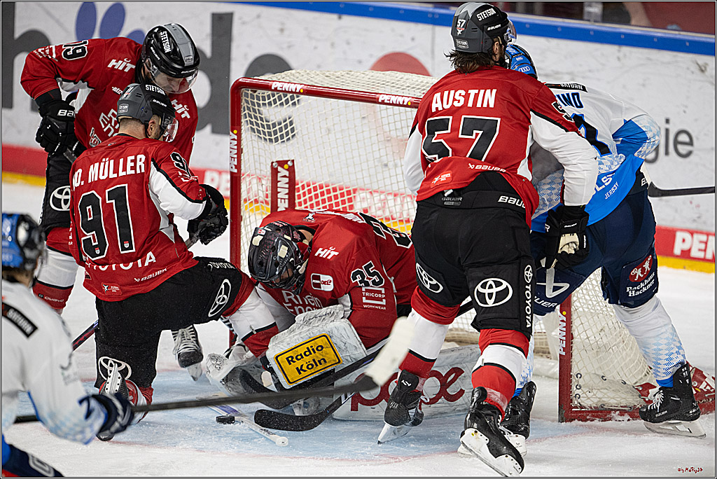 PENNY DEL 1 - Playoff Halbfinale; Kölner Haie - ERC Ingolstadt; Köln, 14.04.2025