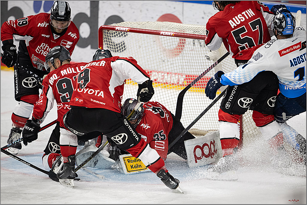 PENNY DEL 1 - Playoff Halbfinale; Kölner Haie - ERC Ingolstadt; Köln, 14.04.2025