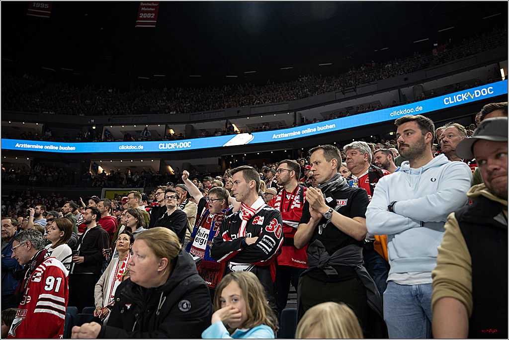 PENNY DEL 1 - Playoff Halbfinale; Kölner Haie - ERC Ingolstadt; Köln, 14.04.2025