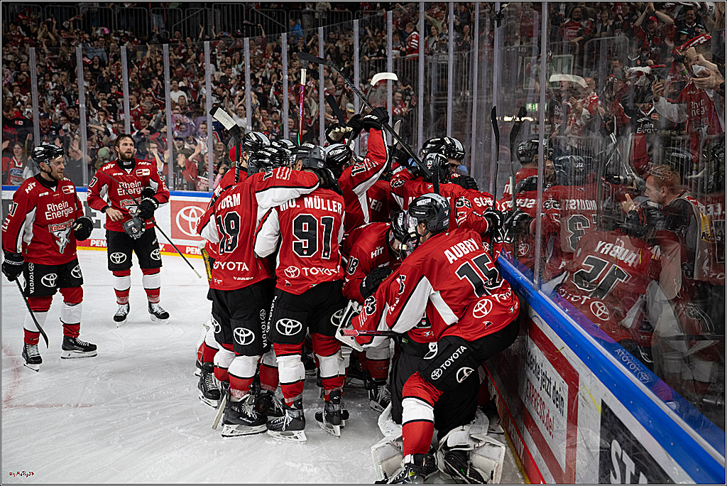 PENNY DEL 1 - Playoff Halbfinale; Kölner Haie - ERC Ingolstadt; Köln, 14.04.2025
