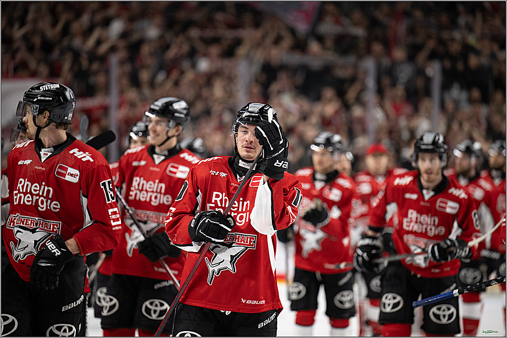 PENNY DEL 1 - Playoff Finale; Kölner Haie - Eisbären Berlin; Köln, 19.04.2025