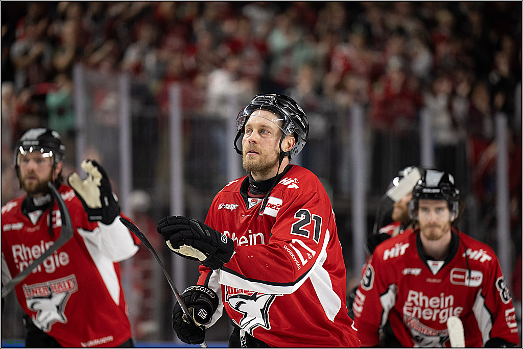 PENNY DEL 1 - Playoff Finale; Kölner Haie - Eisbären Berlin; Köln, 19.04.2025