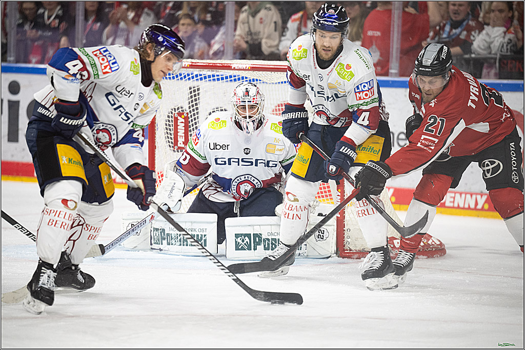 PENNY DEL; Koelner Haie- Eisbaeren Berlin; Koeln, 23.04.2025