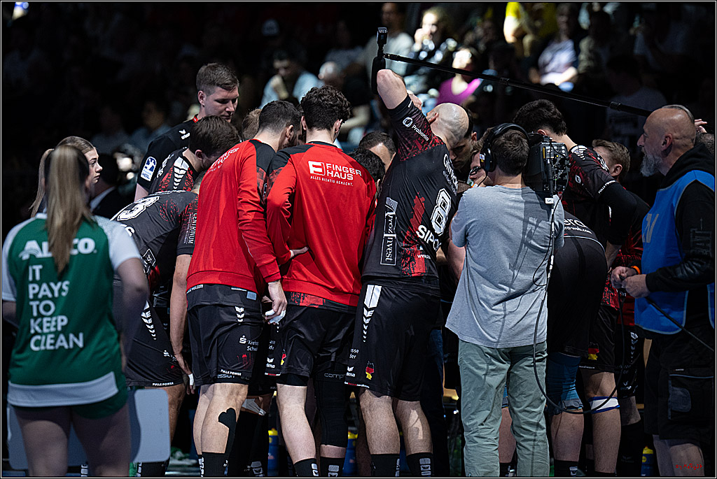 DHB-Pokal Lidl-F4 - MT Melsungen - HBW Balingen-Weilstetten; Köln, 12.04.2025