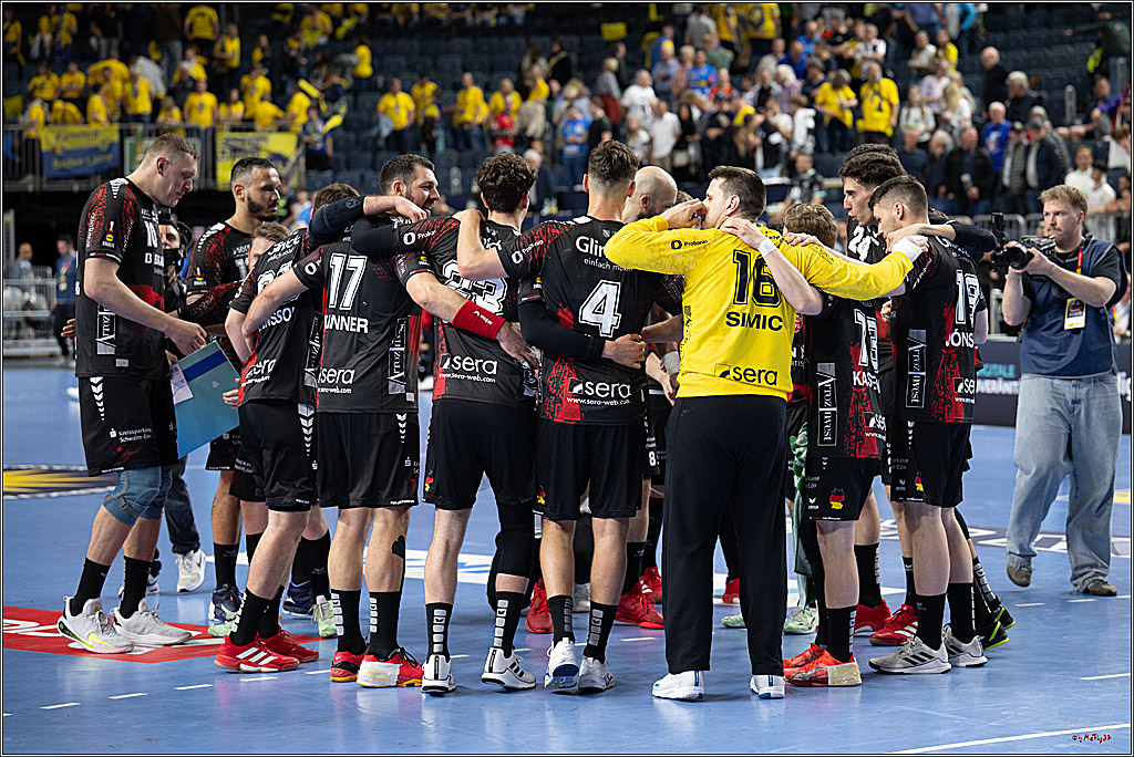 DHB-Pokal Lidl-F4 - MT Melsungen - HBW Balingen-Weilstetten; Köln, 12.04.2025