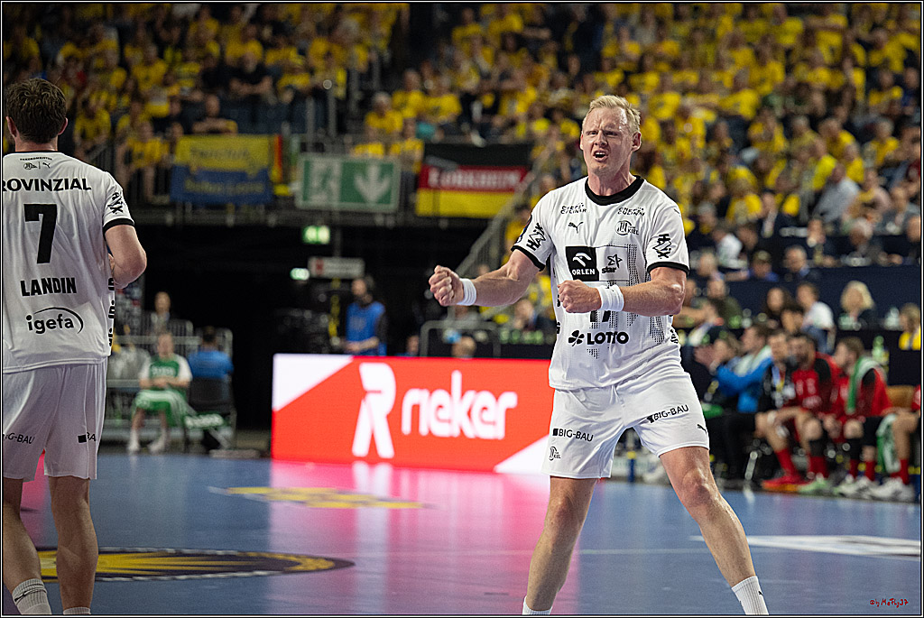 DHB-Pokal Lidl-F4  Finale - THW Kiel - MT Melsungen; Köln, 13.04.2025