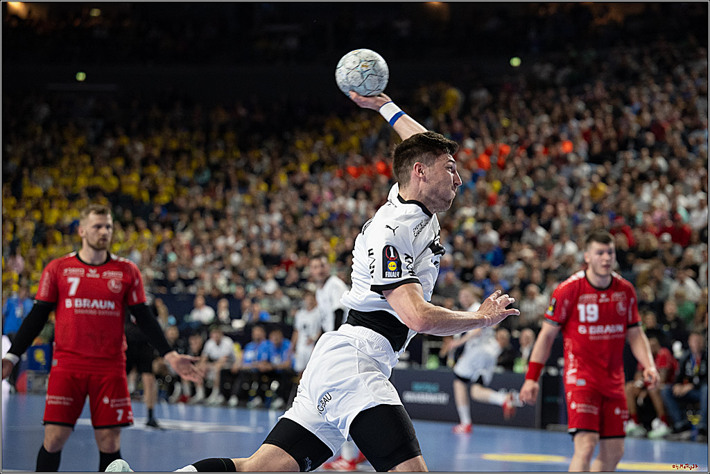 DHB-Pokal Lidl-F4  Finale - THW Kiel - MT Melsungen; Köln, 13.04.2025
