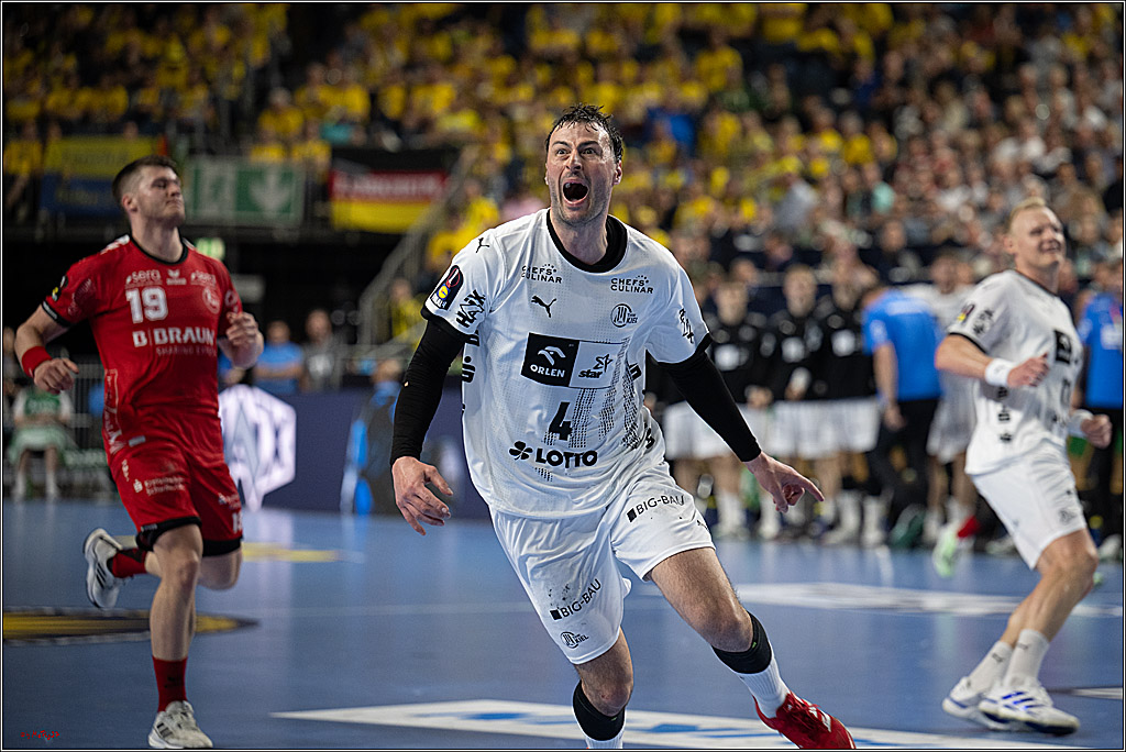 DHB-Pokal Lidl-F4  Finale - THW Kiel - MT Melsungen; Köln, 13.04.2025