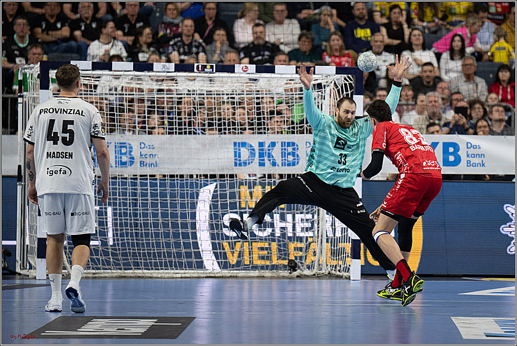 DHB-Pokal Lidl-F4  Finale - THW Kiel - MT Melsungen; Köln, 13.04.2025