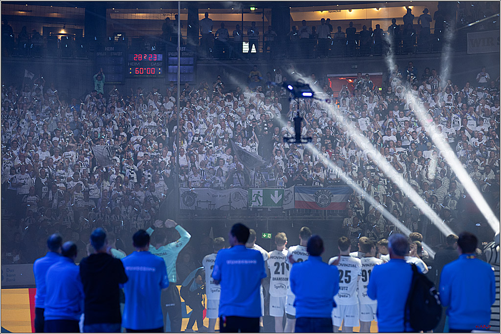 DHB-Pokal Lidl-F4  Finale - THW Kiel - MT Melsungen; Köln, 13.04.2025