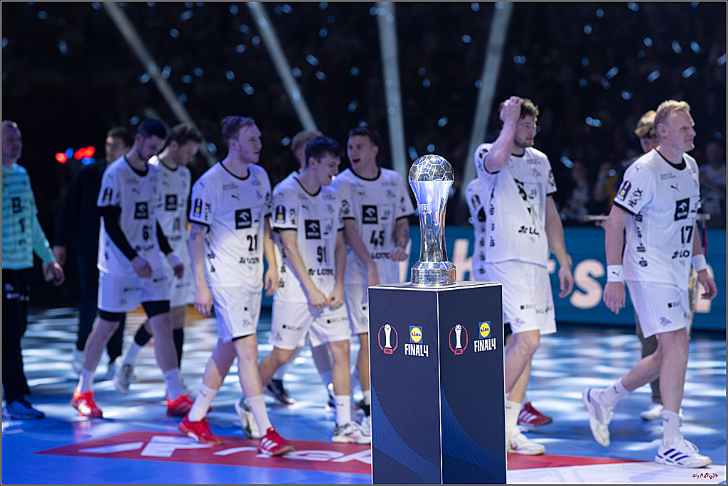 DHB-Pokal Lidl-F4  Finale - THW Kiel - MT Melsungen; Köln, 13.04.2025