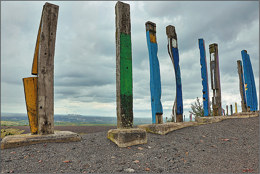 Halde Haniel in Bottrop; Bottrop, 23.09.2023
