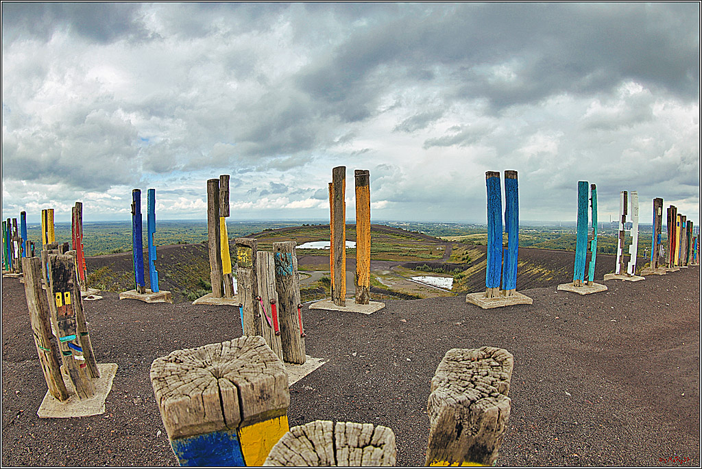 Halde Haniel in Bottrop; Bottrop, 23.09.2023