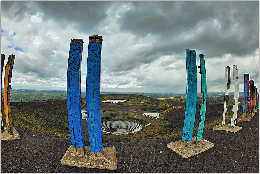 Halde Haniel in Bottrop; Bottrop, 23.09.2023