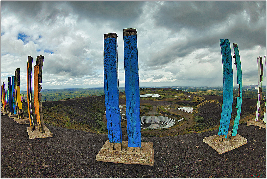 Halde Haniel in Bottrop; Bottrop, 23.09.2023
