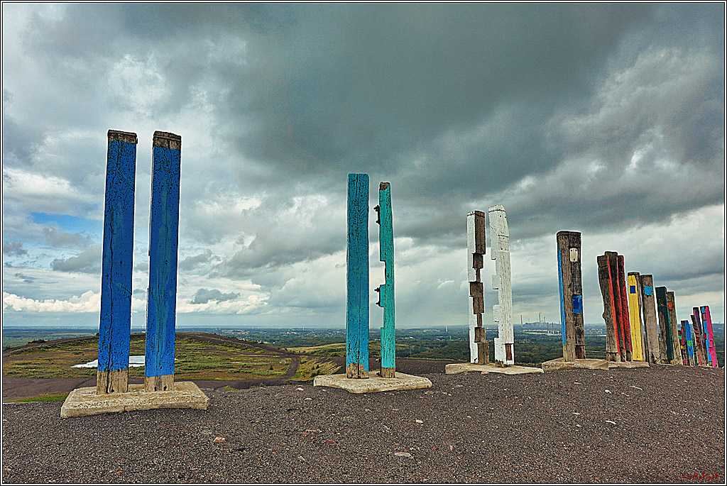 Halde Haniel in Bottrop; Bottrop, 23.09.2023