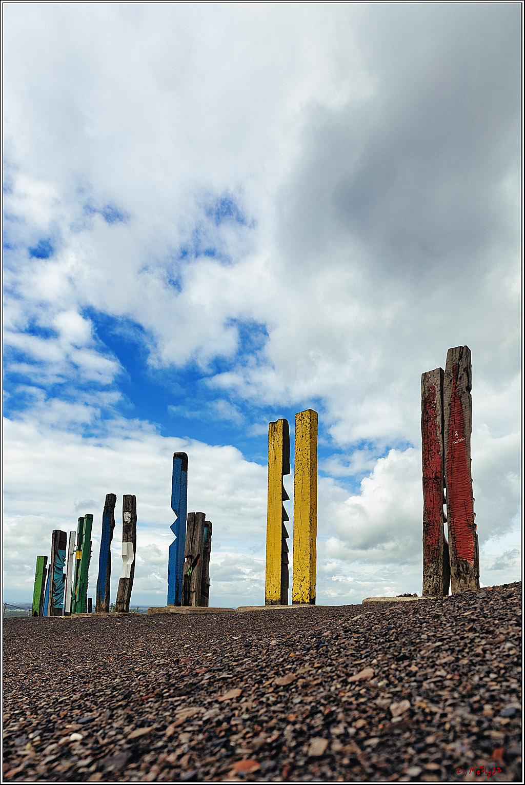 Halde Haniel in Bottrop; Bottrop, 23.09.2023