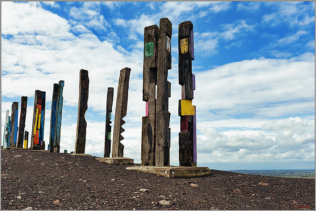Halde Haniel in Bottrop; Bottrop, 23.09.2023