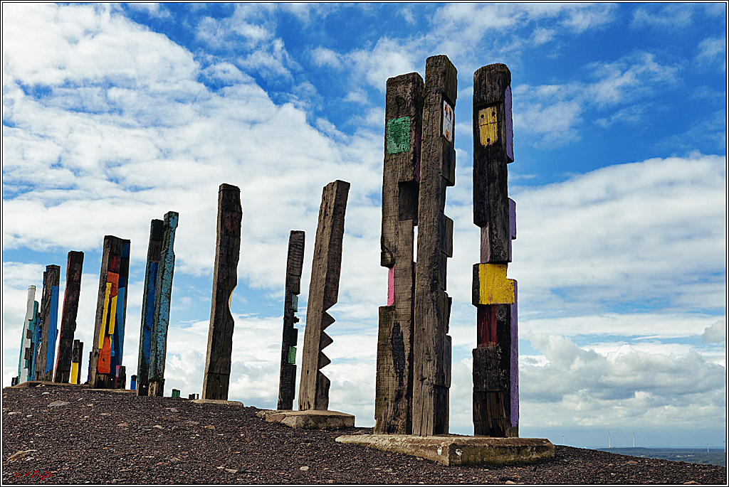 Halde Haniel in Bottrop; Bottrop, 23.09.2023