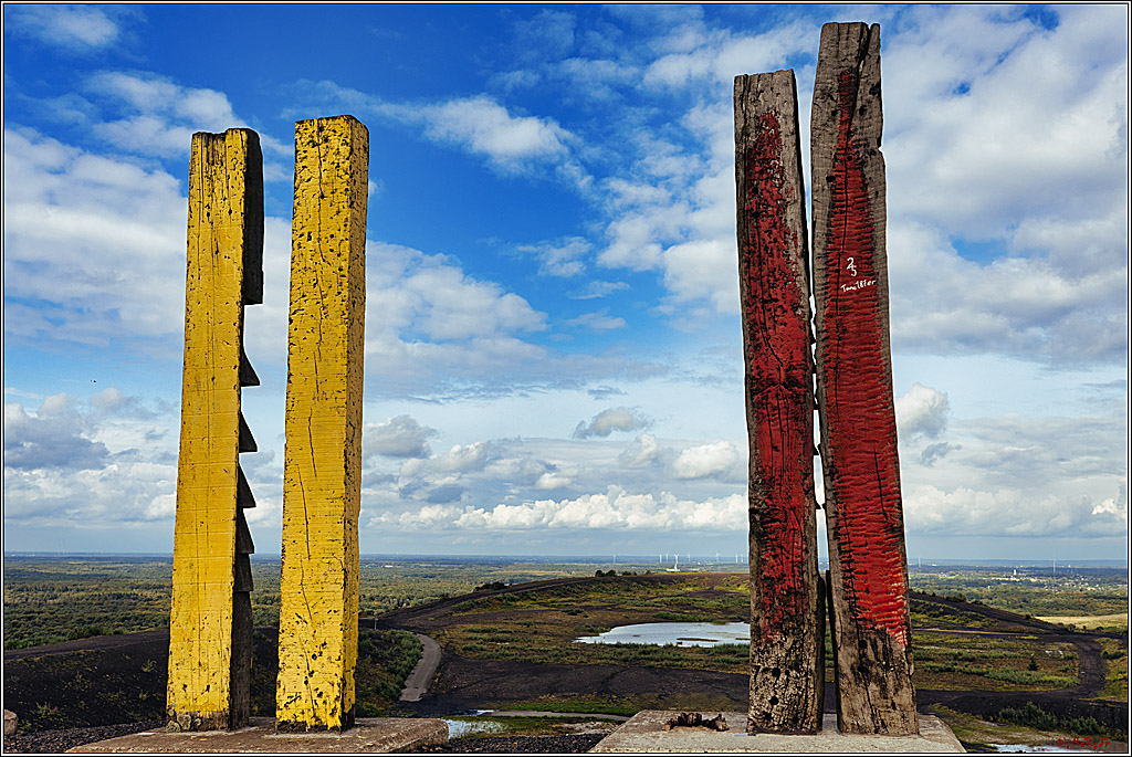 Halde Haniel in Bottrop; Bottrop, 23.09.2023
