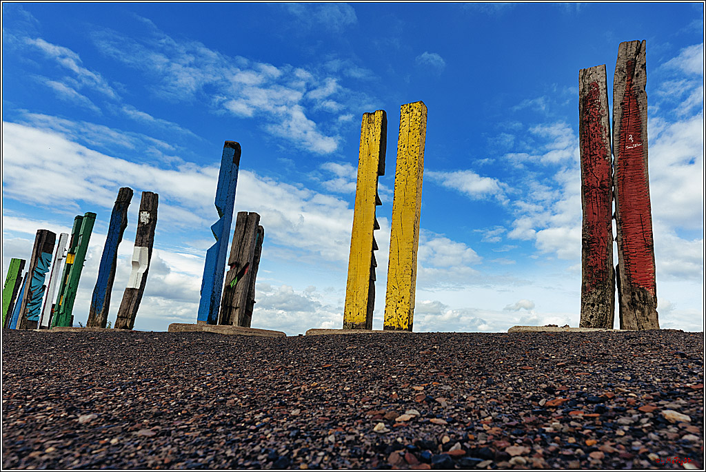 Halde Haniel in Bottrop; Bottrop, 23.09.2023
