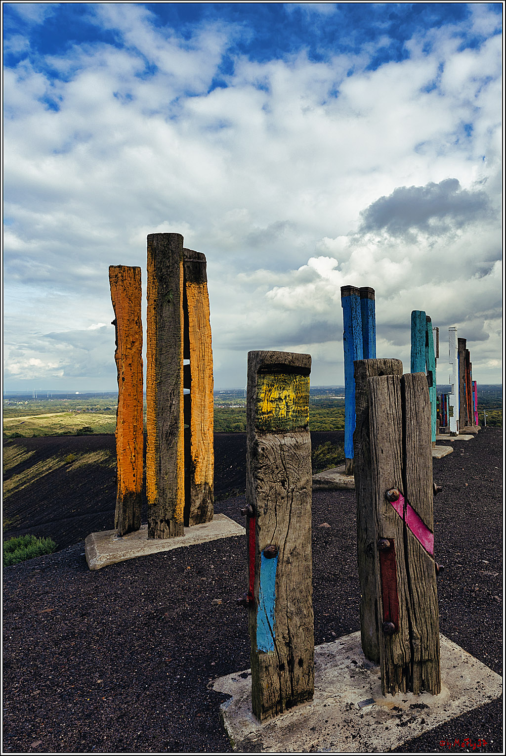 Halde Haniel in Bottrop; Bottrop, 23.09.2023