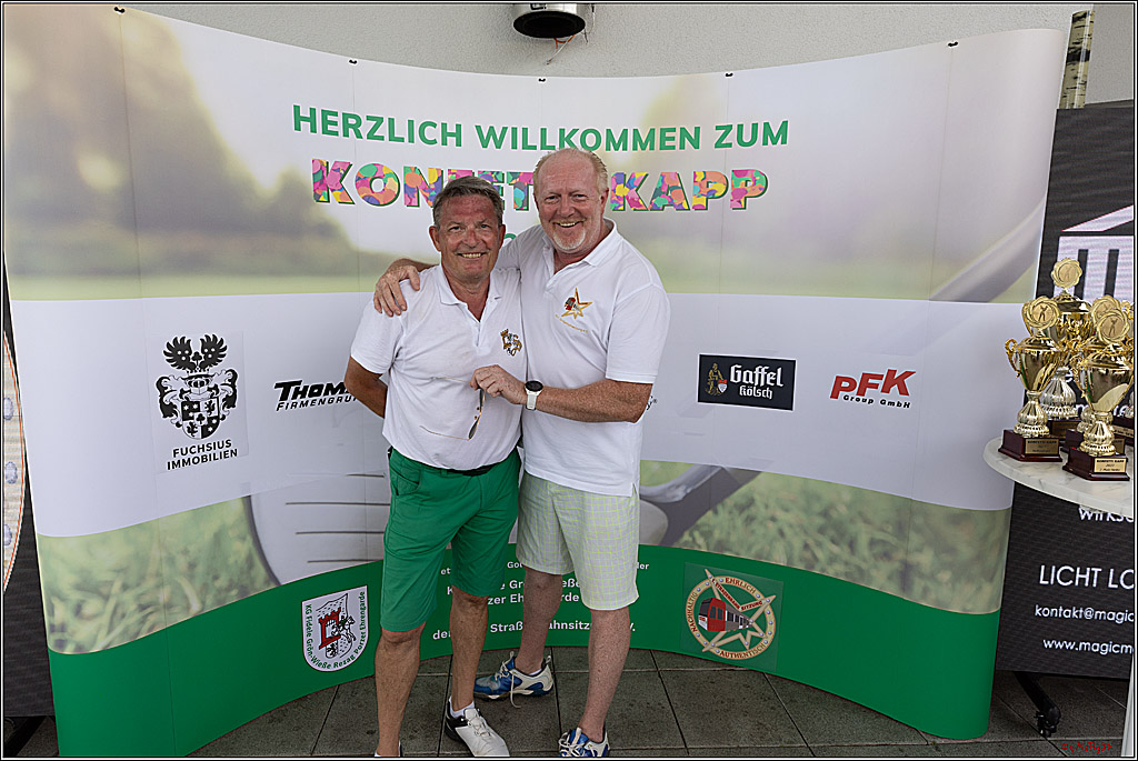 7. KonfettiKapp das etwas anderen Benefiz Golfturnier, 25.06.2022, KG Grön-Fidele Grön-Wieße Rezag Porzer Ehrengarde e.V., KG 1. Straßenbahnsitzung e.V.