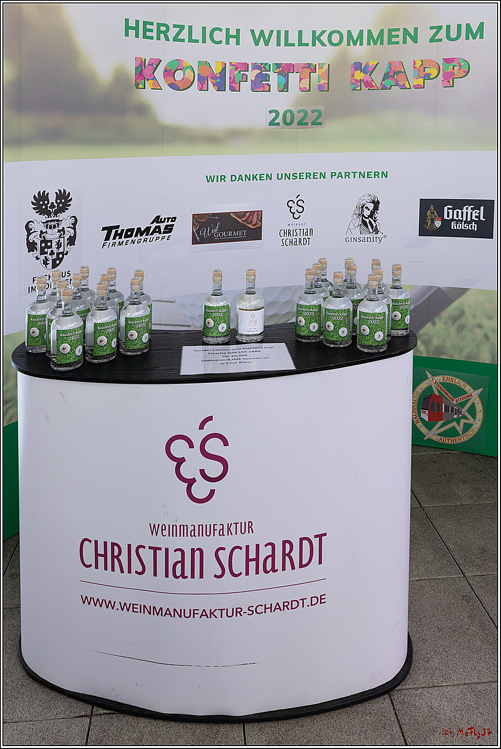 7. KonfettiKapp das etwas anderen Benefiz Golfturnier, 25.06.2022, KG Grön-Fidele Grön-Wieße Rezag Porzer Ehrengarde e.V., KG 1. Straßenbahnsitzung e.V.