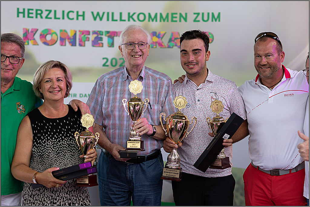 7. KonfettiKapp das etwas anderen Benefiz Golfturnier, 25.06.2022, KG Grön-Fidele Grön-Wieße Rezag Porzer Ehrengarde e.V., KG 1. Straßenbahnsitzung e.V.