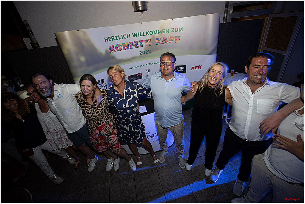 7. KonfettiKapp das etwas anderen Benefiz Golfturnier, 25.06.2022, KG Grön-Fidele Grön-Wieße Rezag Porzer Ehrengarde e.V., KG 1. Straßenbahnsitzung e.V.