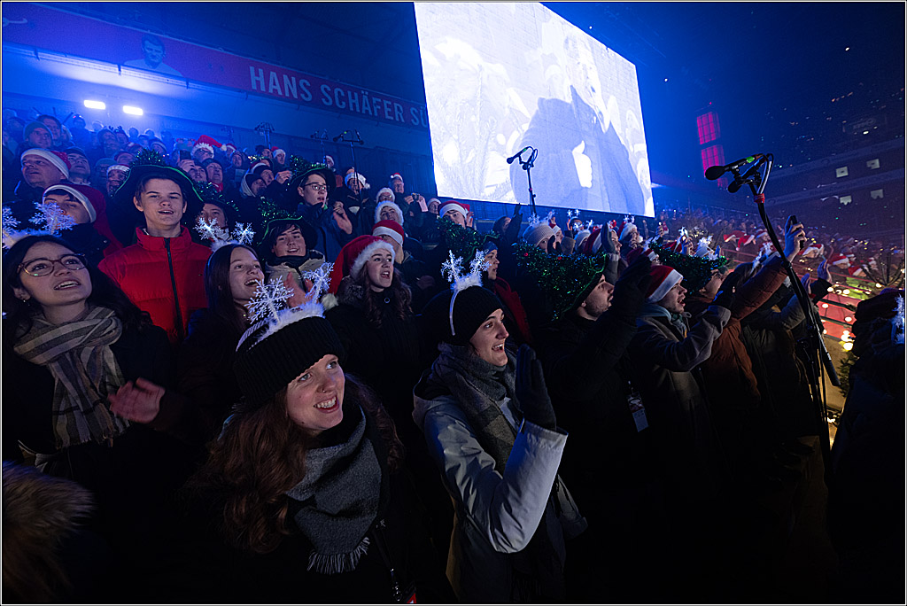 Loss mer Weihnachtsleeder singe - 2024; Köln, 23.12.2024