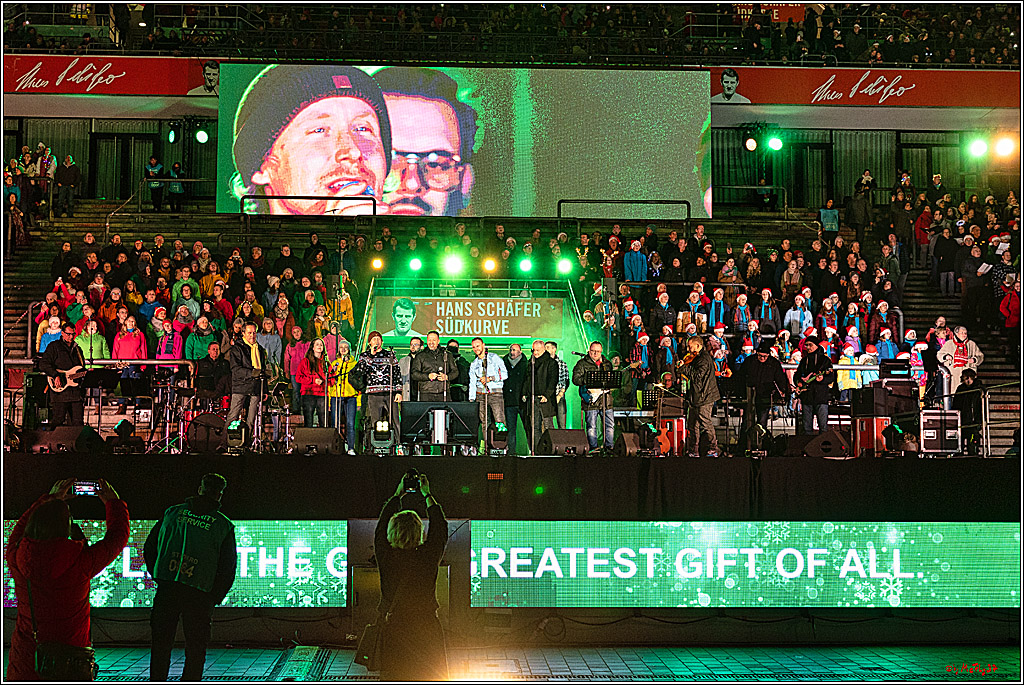 Loss mer Weihnachtsleeder singe; Köln, 23.12.2022