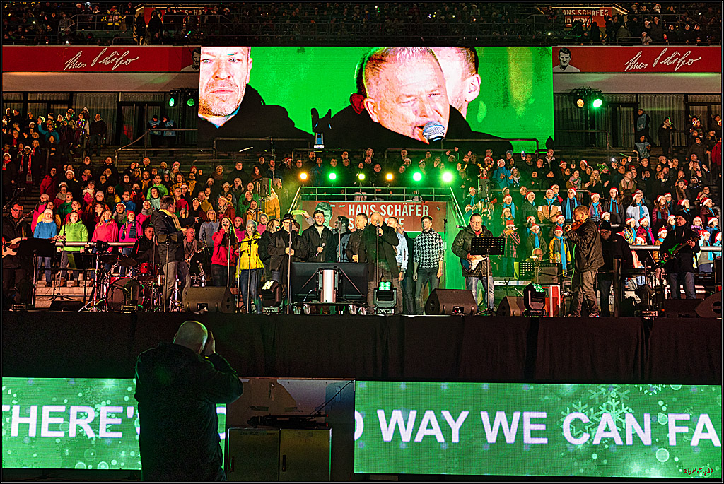 Loss mer Weihnachtsleeder singe; Köln, 23.12.2022