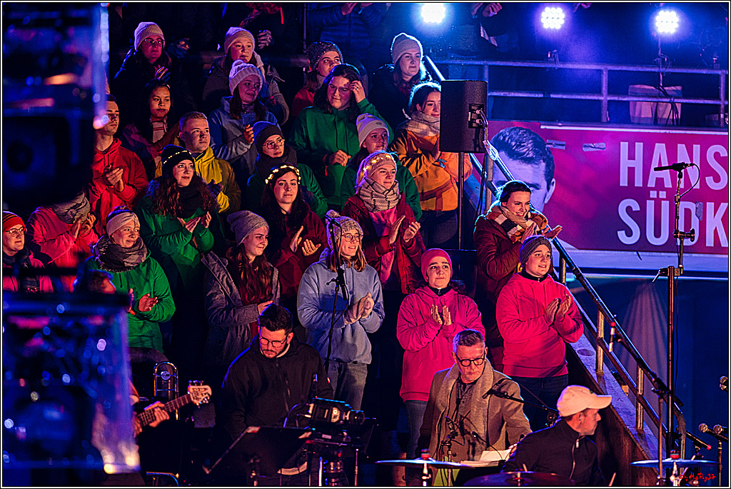 Loss mer Weihnachtsleeder singe; Köln, 23.12.2022