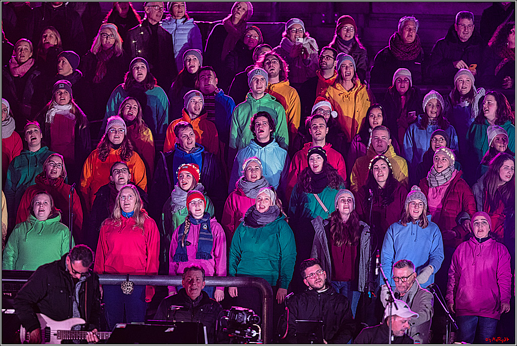 Loss mer Weihnachtsleeder singe; Köln, 23.12.2022