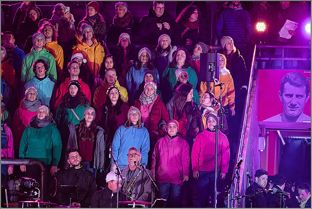 Loss mer Weihnachtsleeder singe; Köln, 23.12.2022