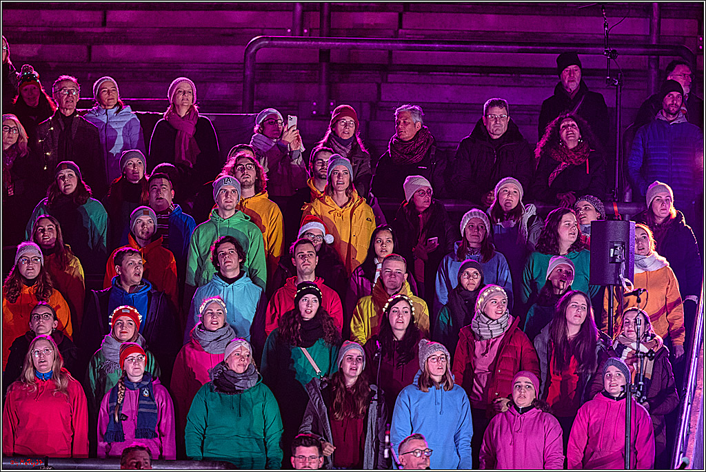 Loss mer Weihnachtsleeder singe; Köln, 23.12.2022